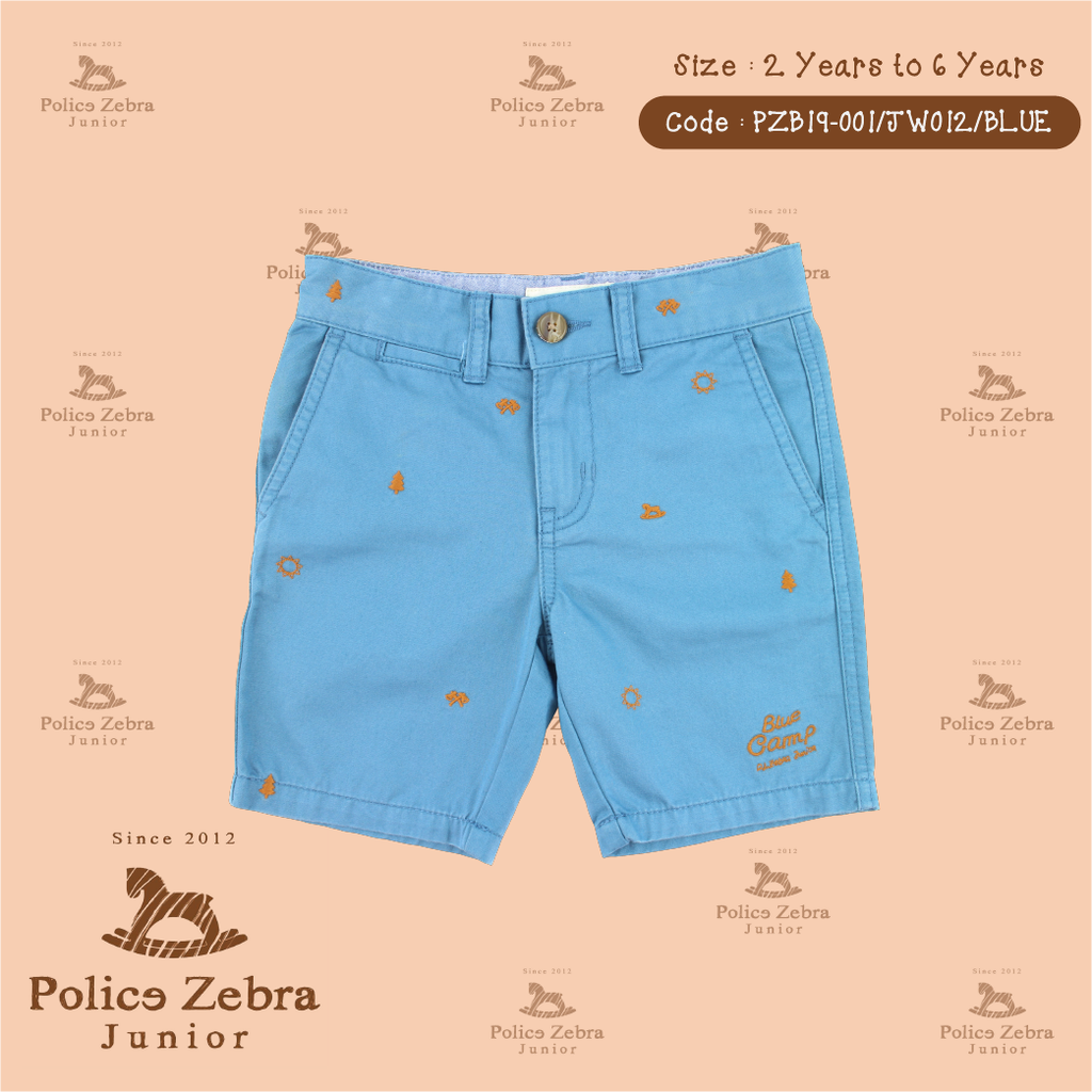 Police Zebra Junior (Short/Blue Camp Co. : Blue)-001