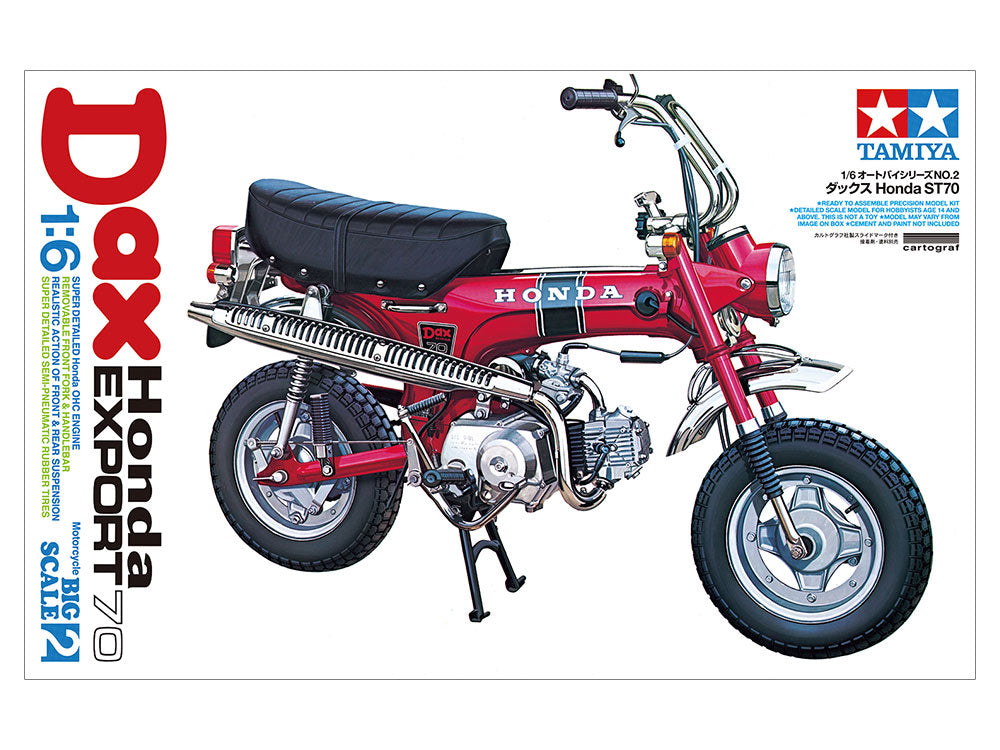 16002-Motocycles-1/6 Dax Honda ST70
