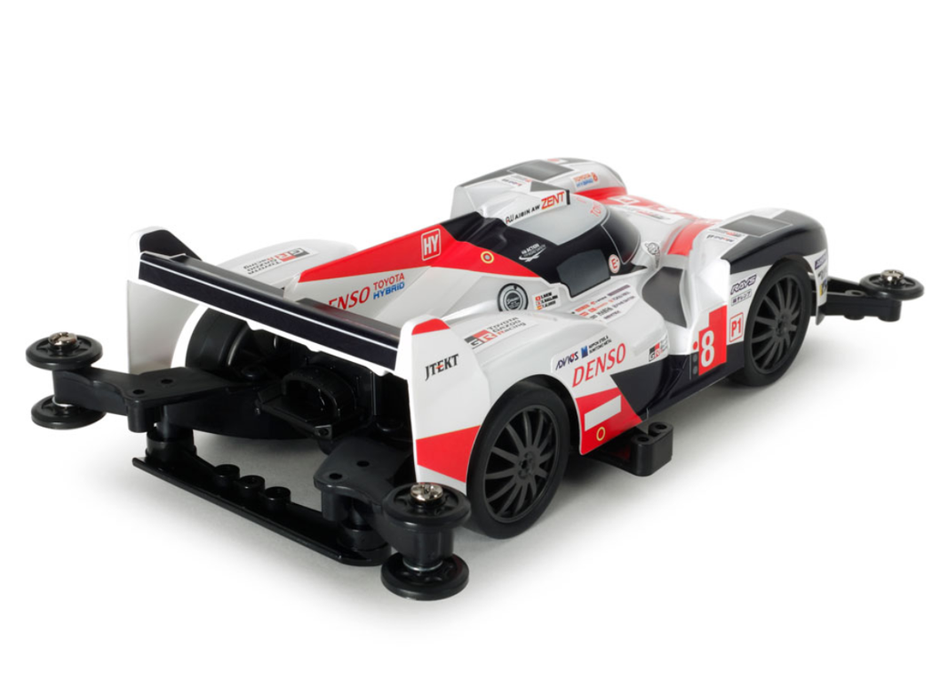 18652-Mini4WD-Toyota GAZOO Racing TS050 hybrid-Polycarbonate Body (The Ultra-Efficient MA Chassis)