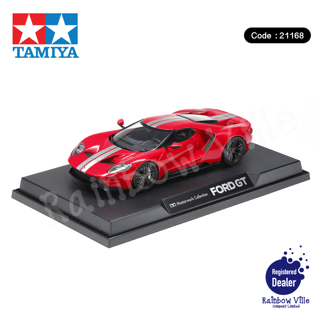 21168-Cars-1/24 Ford GT (Red) (Finished Model)
