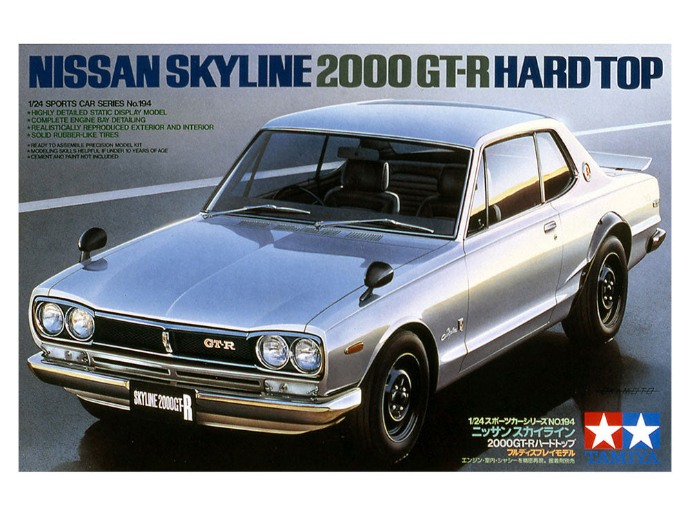 24194-Cars-1/24 Nissan Skyline 2000GT-R Hardtop
