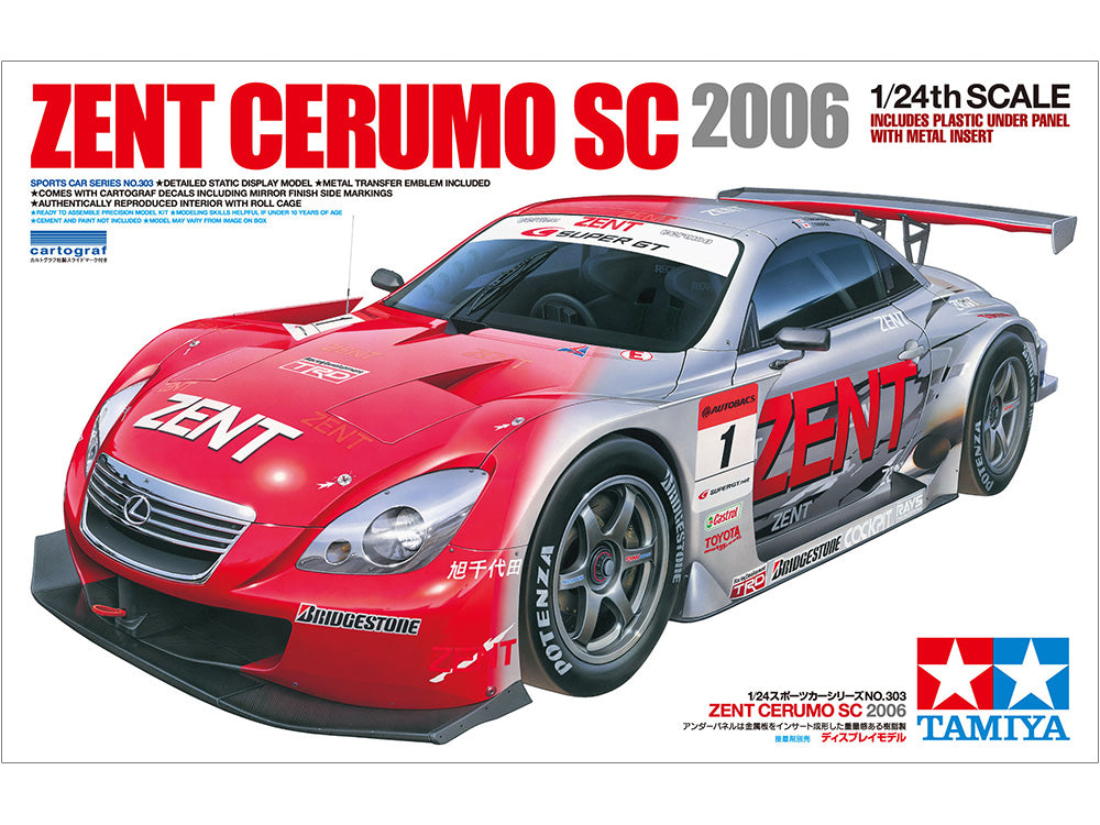 24303-Cars-1/24 Zent Cerumo SC Year 2006