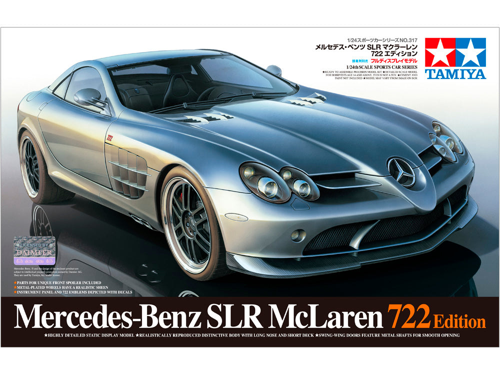 24317-Cars-1/24 Mercedes-Benz SLR McLaren 722 Edition