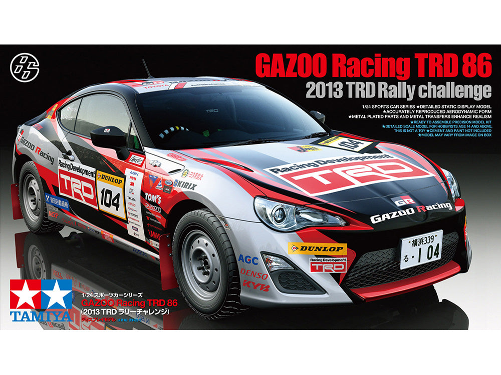 24337-Cars-1/24 GAZOO Racing TRD 86 (2013 TRD Rally challenge)
