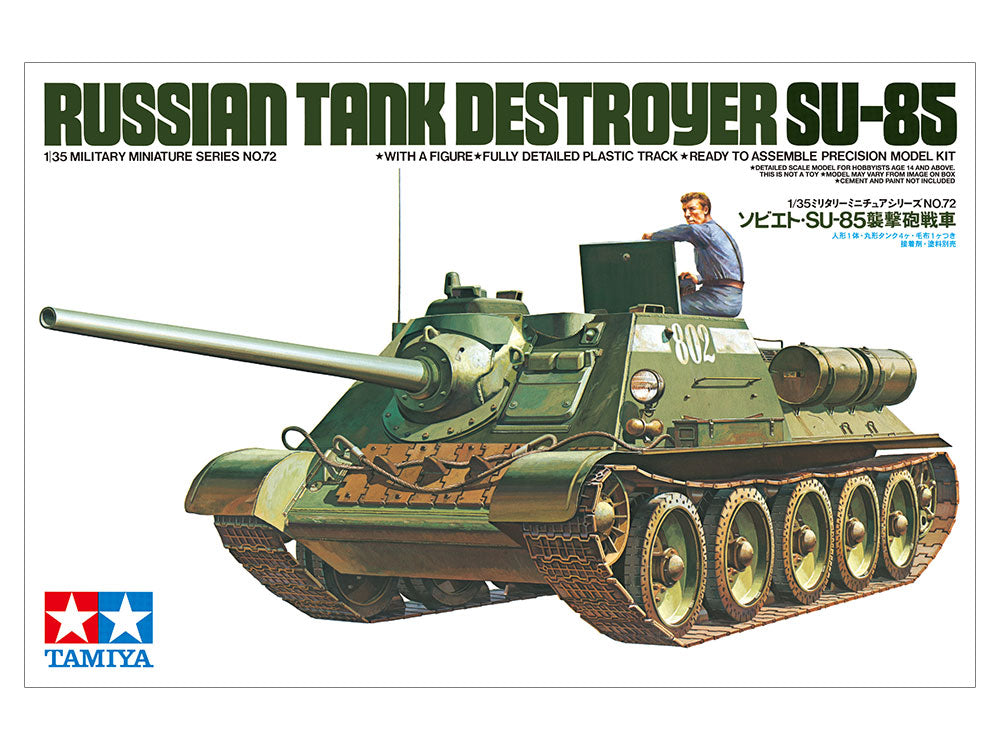 35072-Tanks-1/35 Soviet SU-85 assault gun tank