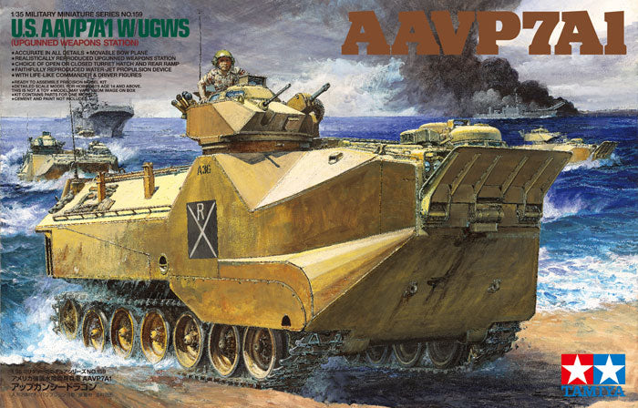 35159-Tanks-1/35 American Assault Amphibious Vehicle AAVP7A1 Upgan Sea Dragon