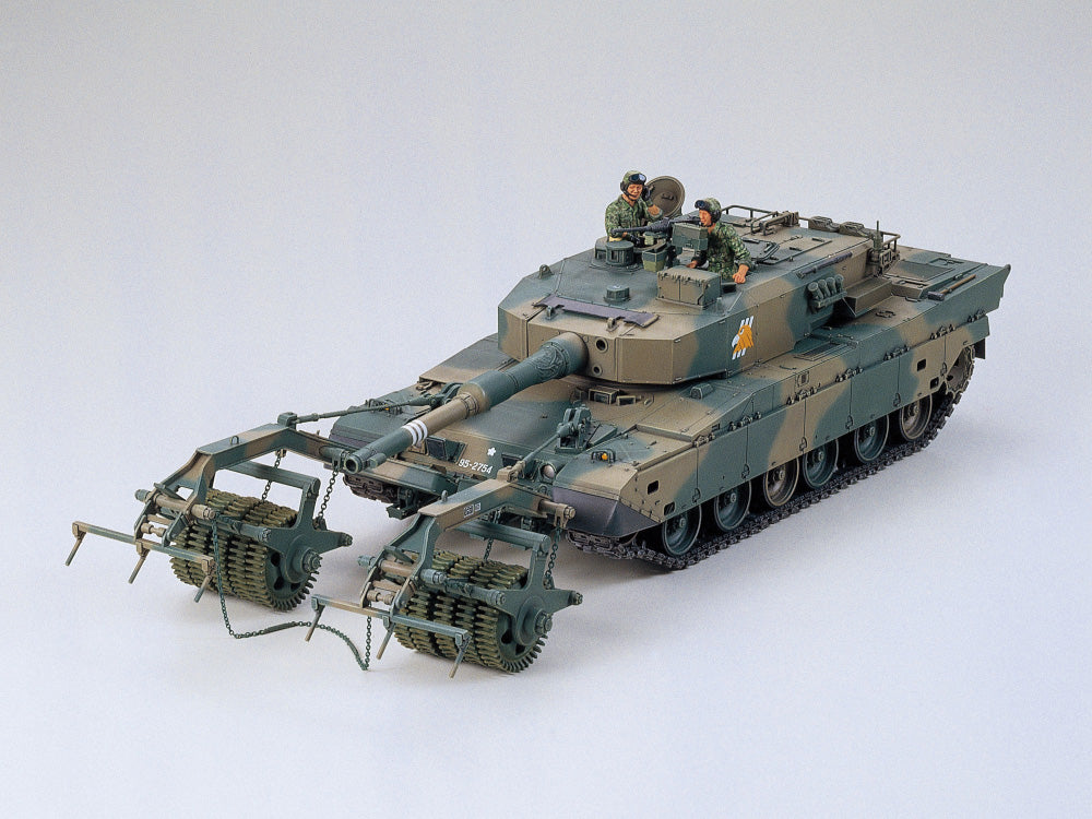 35236-Tanks-1/35 Type 90 Tank Mine Roller (equipped with Type 92 Minefield Treatment Roller)