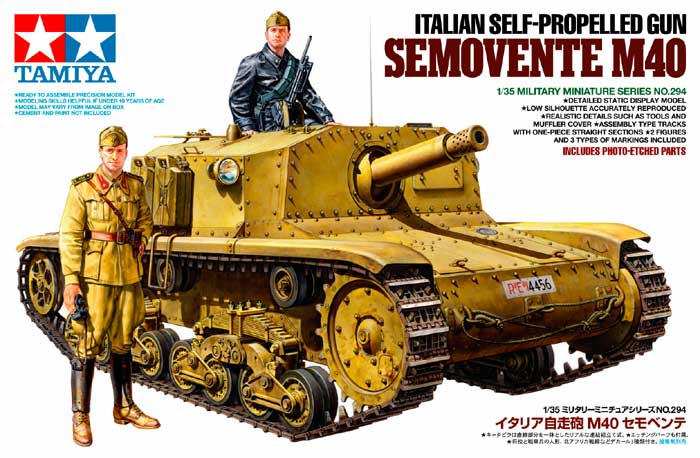 35294-Tanks-1/35 Italian Self-Propelled Gun Semovente M40