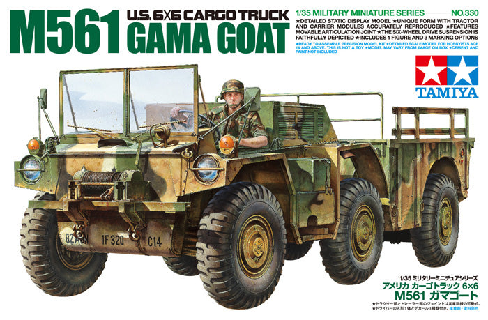 35330-Tanks-1/35 U.S. 6X6 Cargo Truck M561 Gama Goat