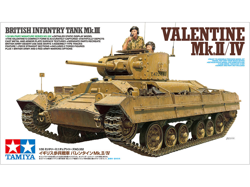 35352-Tanks-1/35 British Infantry Tank Mk.III Valentine Mk.II/IV
