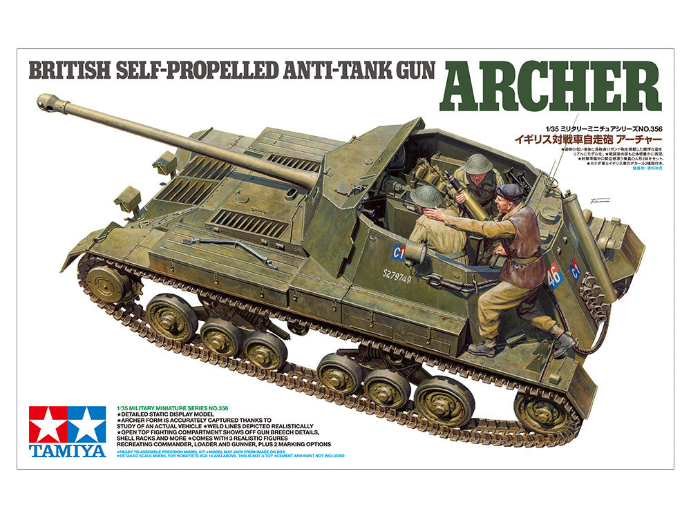 35356-Tanks-1/35 British Self-Propelled Anti-Tank Gun Archer