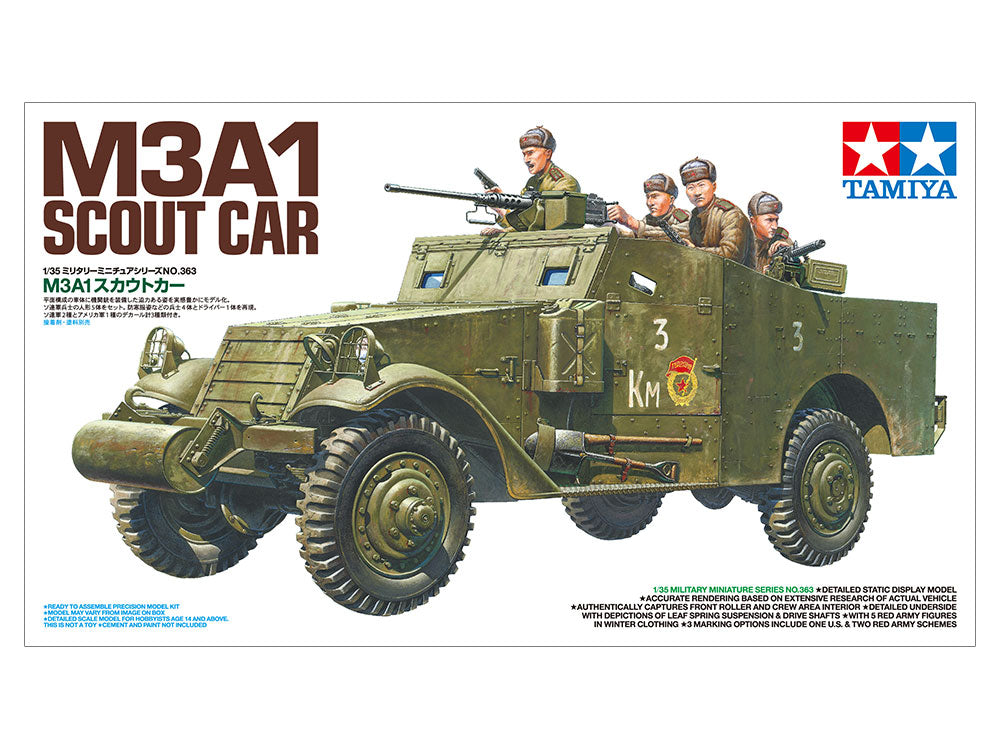 35363-Tanks-1/35 M3A1 Scout Car