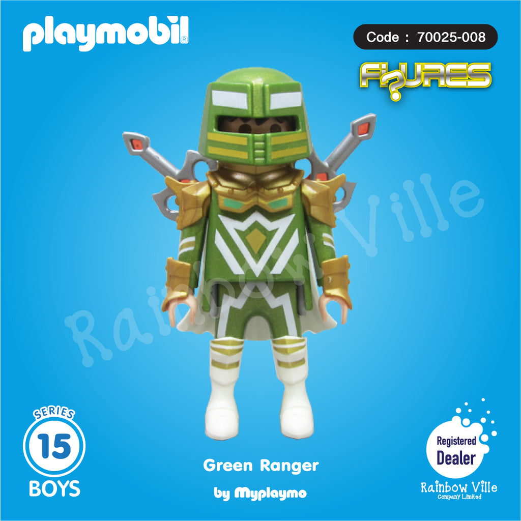 70025-008 Figures Series 15-Boys-The Green Ranger