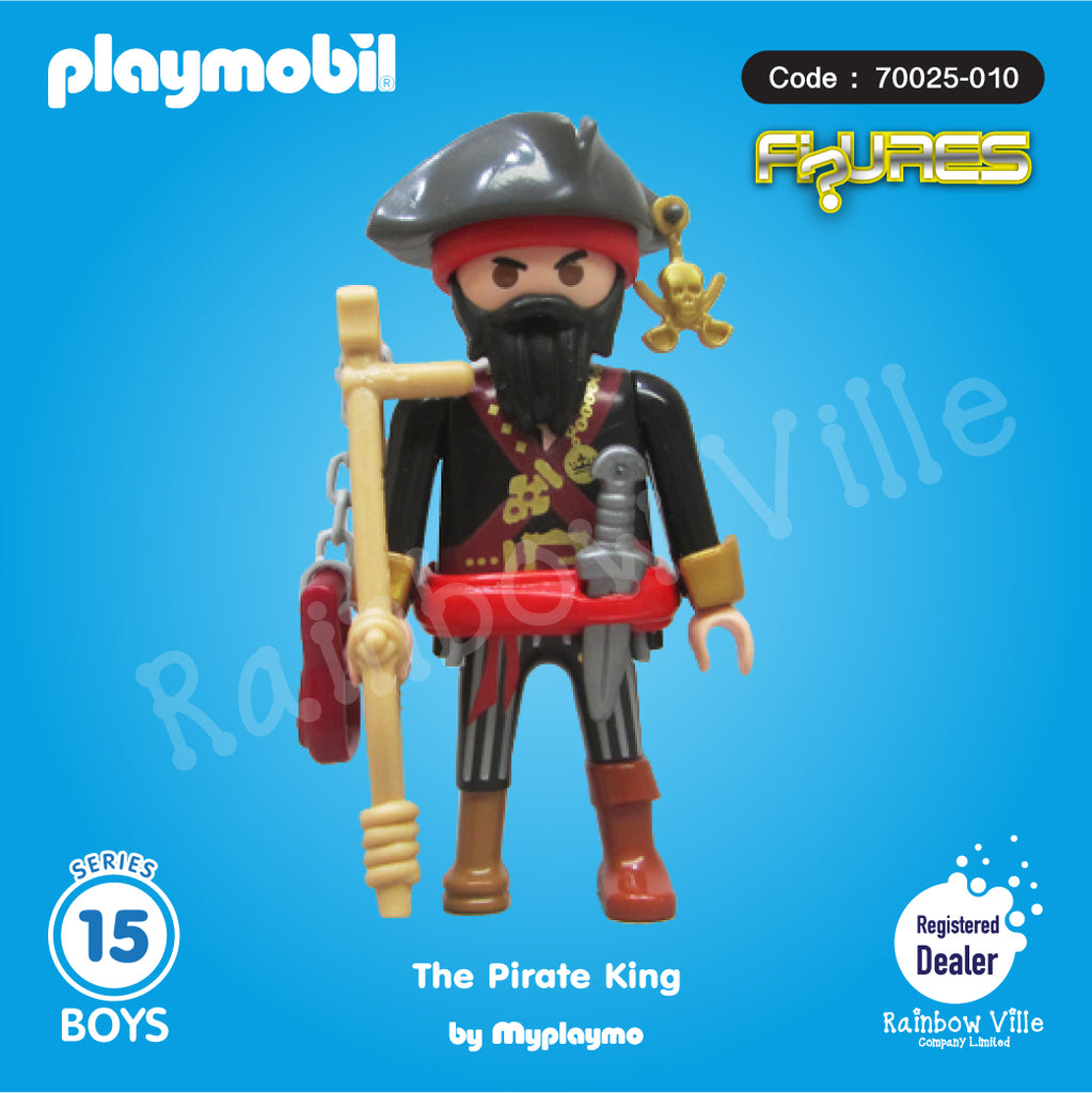 70025-010 Figures Series 15-The Pirate King