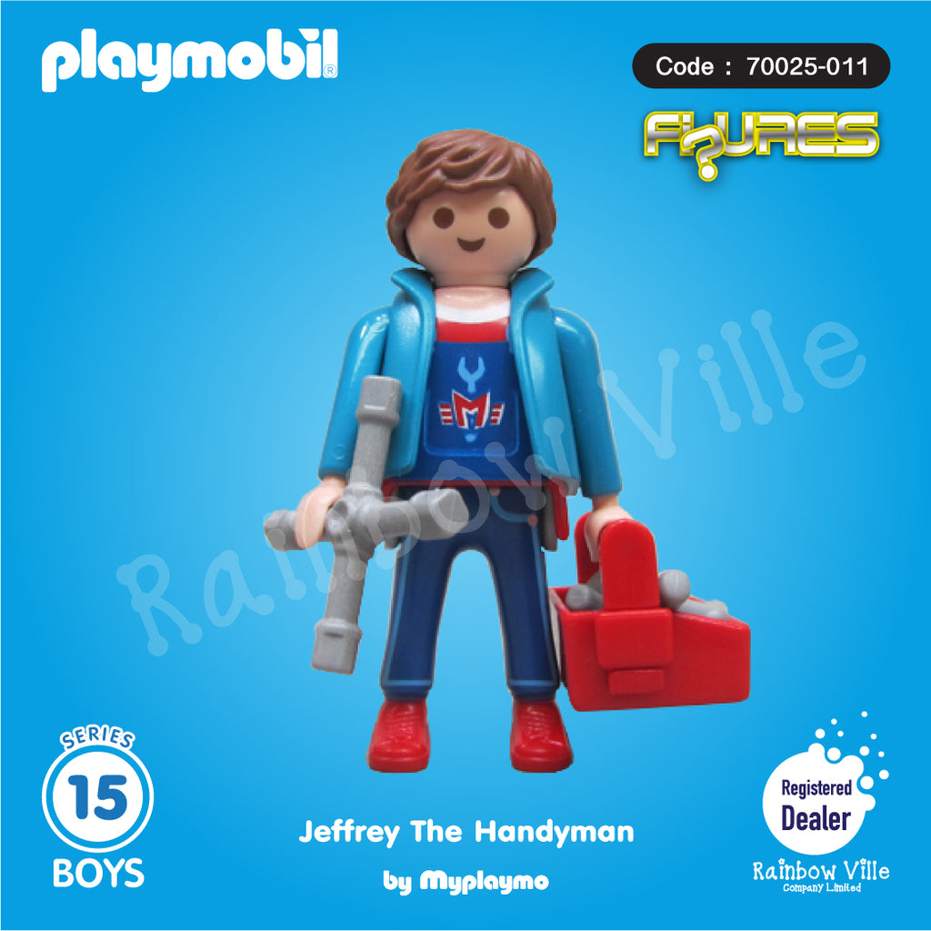 70025-011 Figures Series 15-Jeffrey The Handyman