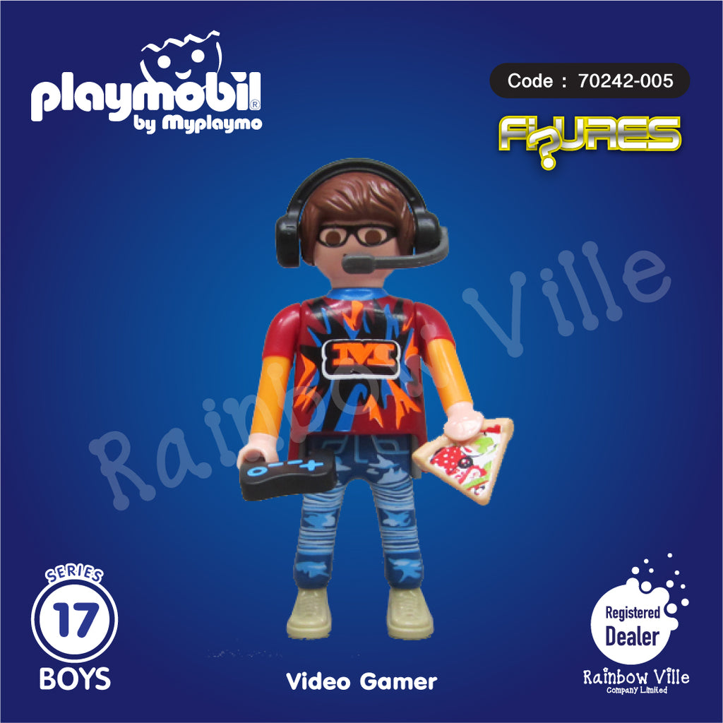 70242-005 Figures Series 17-Boys-Video Gamer