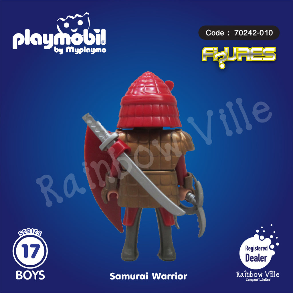 70242-010 Figures Series 17-Boys-Samurai Warrior