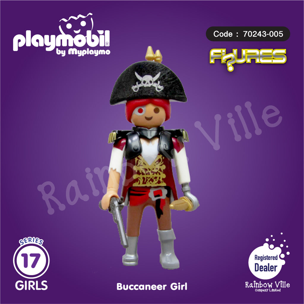 70243-005 Figures Series 17-Girls-Buccaneer Girl