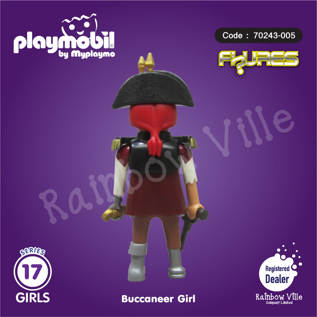 70243-005 Figures Series 17-Girls-Buccaneer Girl