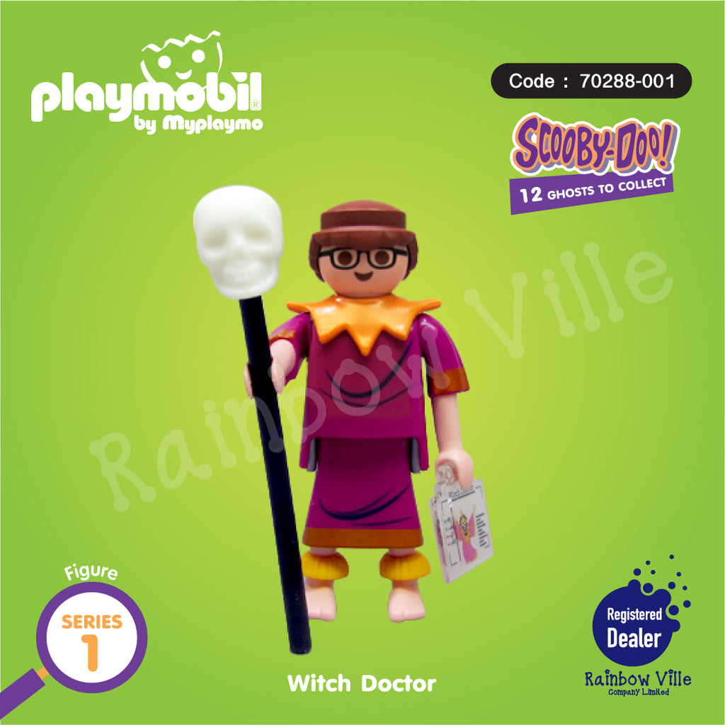 70288-001 SCOOBY-DOO! Mystery Figures (Series 1)-Witch Doctor