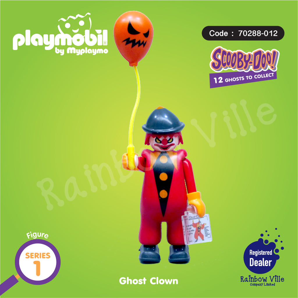 70288-012 SCOOBY-DOO! Mystery Figures (Series 1)-Ghost Clown