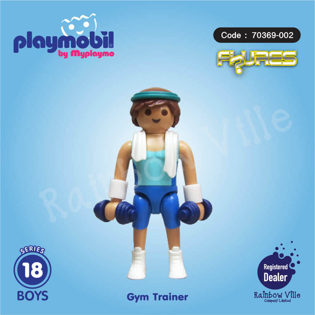 70369-002 Figures Series 18-Boys-Gym Trainer
