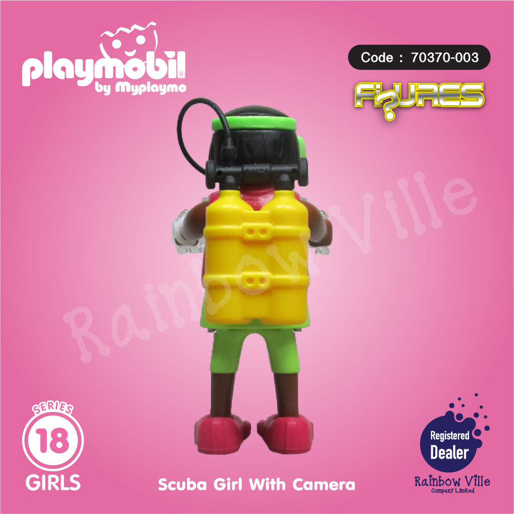 70370-003 Figures Series 18-Scuba Girl with Camera