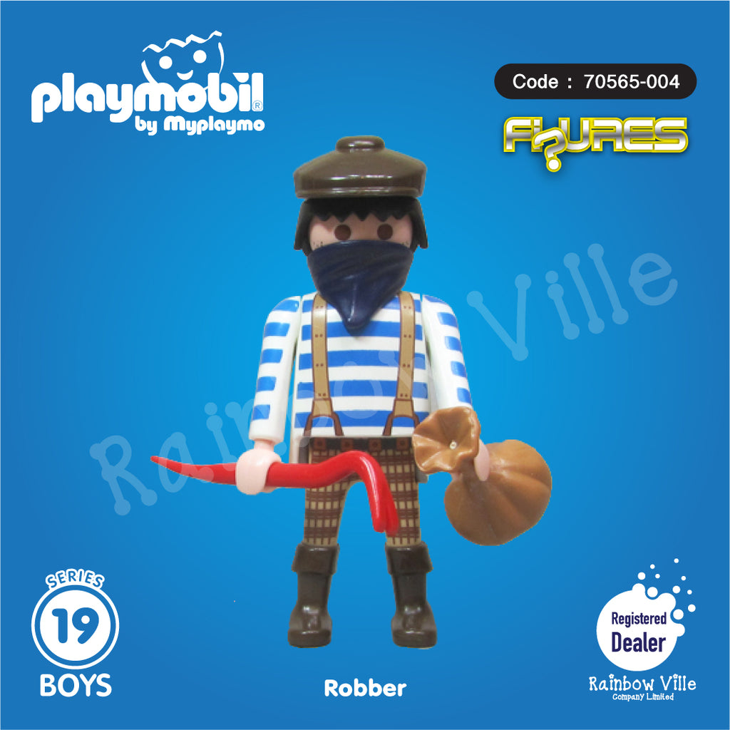 70565-004 Figures Series 19-Boys-Jack Rabbit The Bank Robber