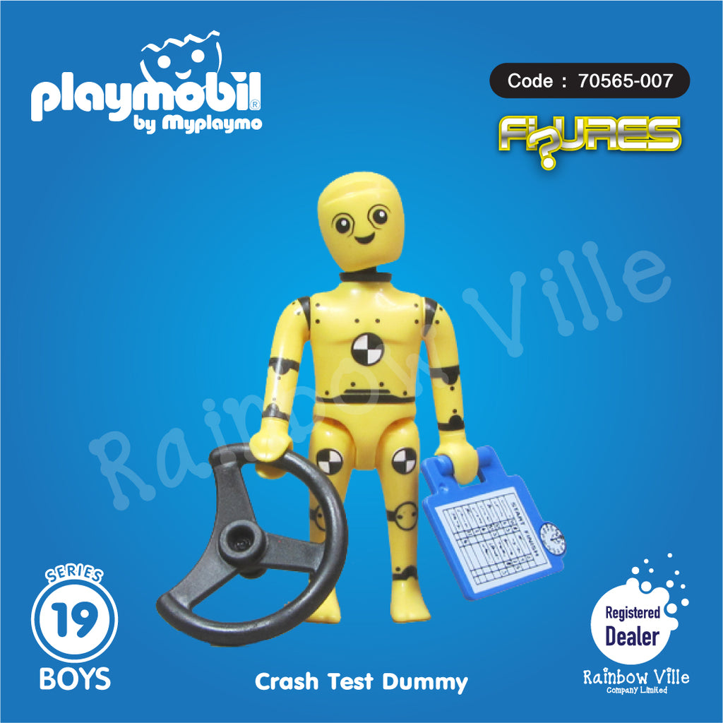 70565-007 Figures Series 19-Boys-Mr. Crash Test Dummy