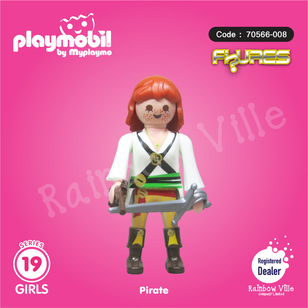 70566-008 Figures Series 19-Girls-Highsea Pirate girl