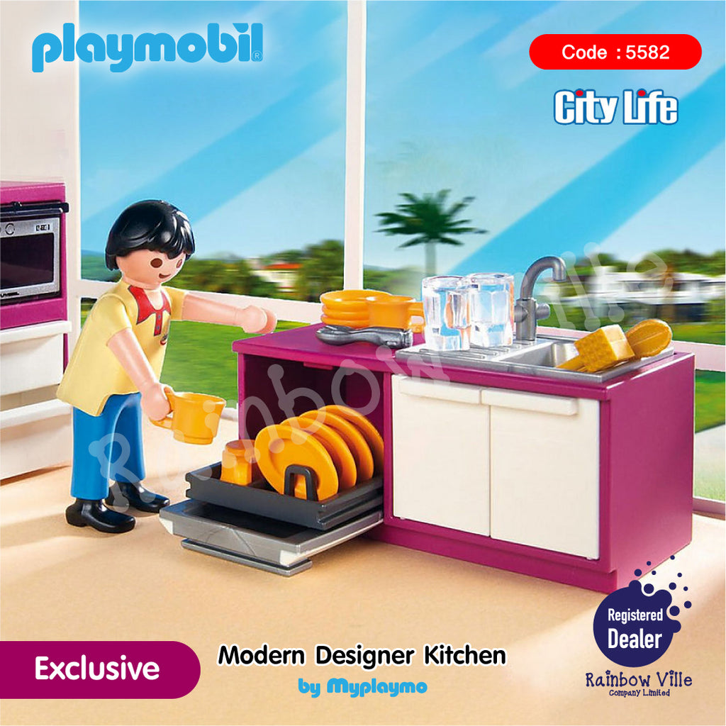 5582-City Life-Modern Designer Kitchen