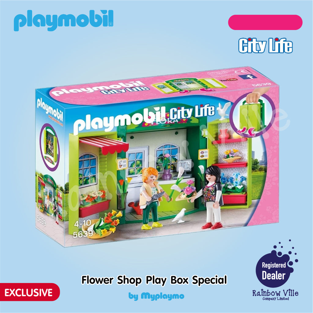 5639-City Life-Flower Shop Play Box (Exclusive)