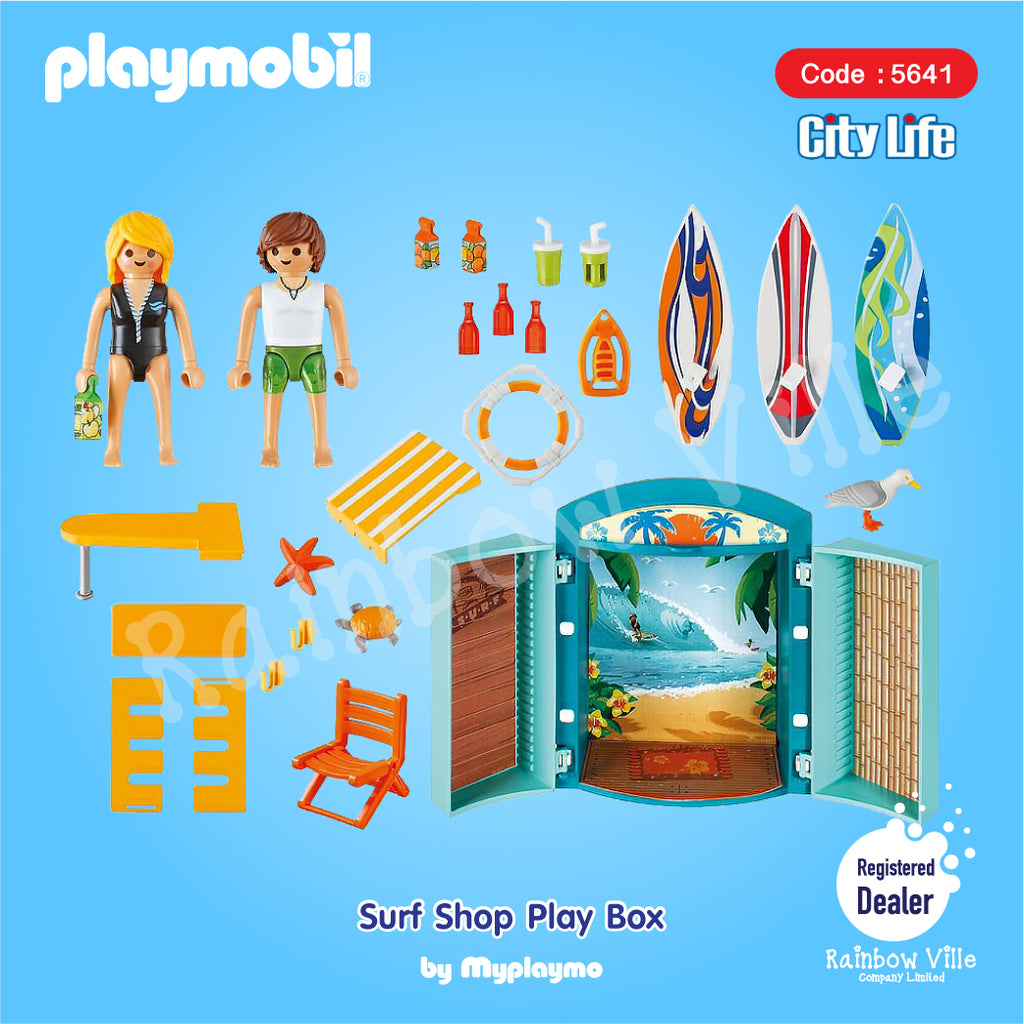 5641-City Life-Surf Shop Play Box