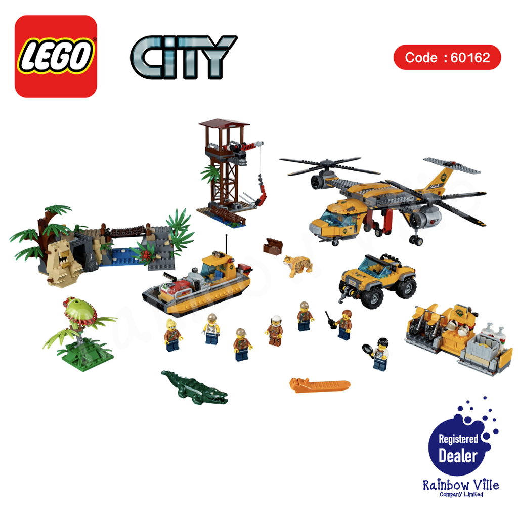 Lego® City-Jungle Air Drop Helicopter#60162