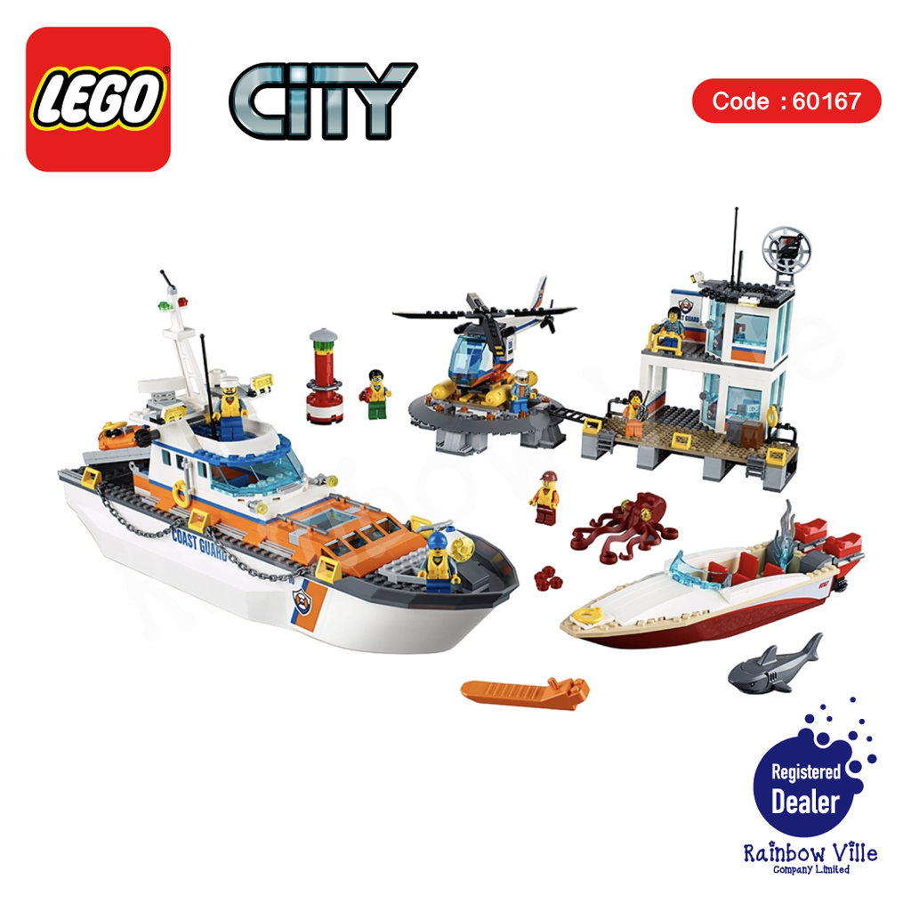 Lego® City-Coast Guard Head Quarters#60167