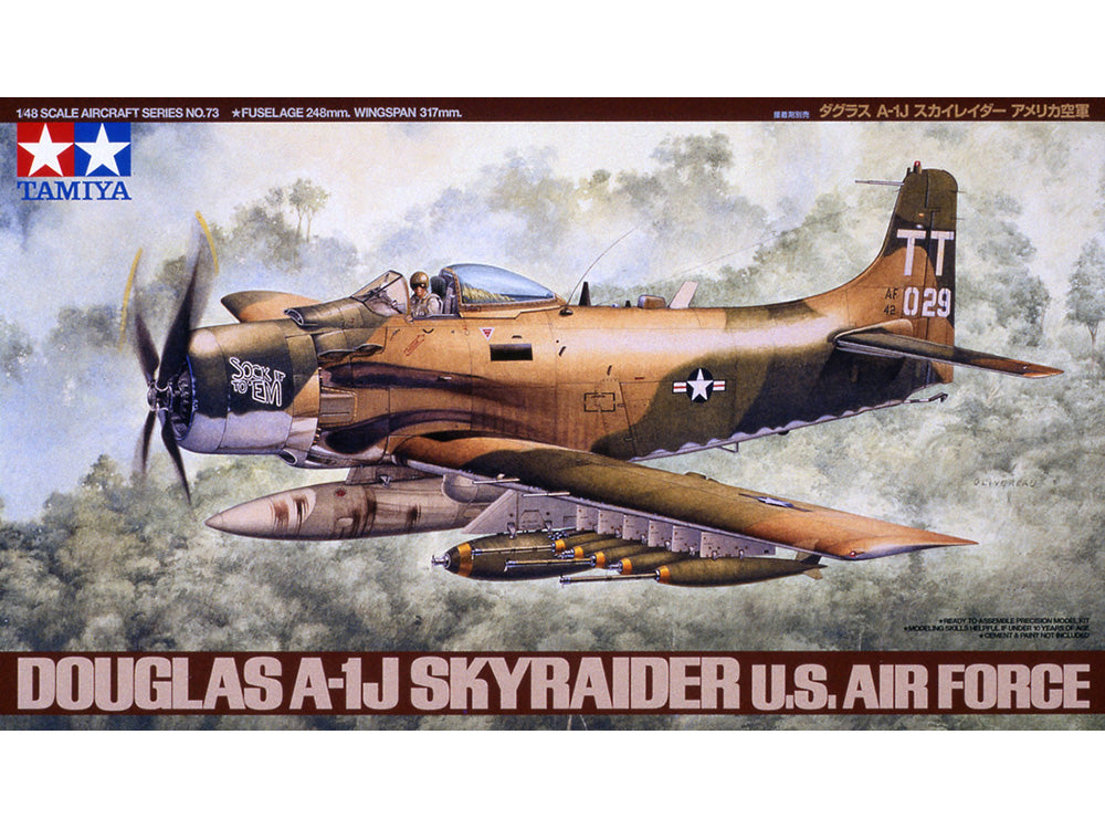 61073-Aircrafts-1/48 Douglas A-1J Skyraider US Air Force