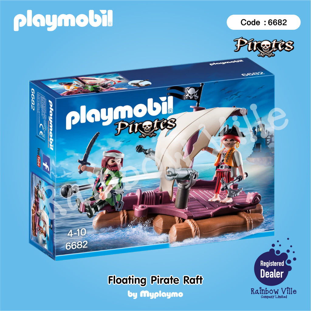 6682-Pirates-Floating Pirate Raft