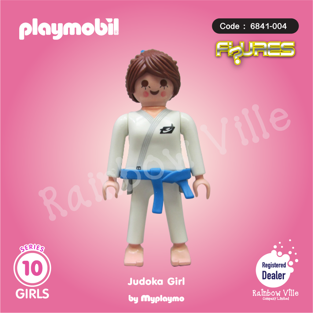 6841-004 Figures Series 10-Judoka Girl