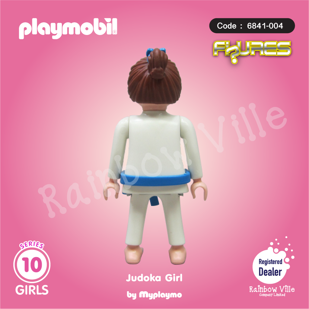 6841-004 Figures Series 10-Judoka Girl