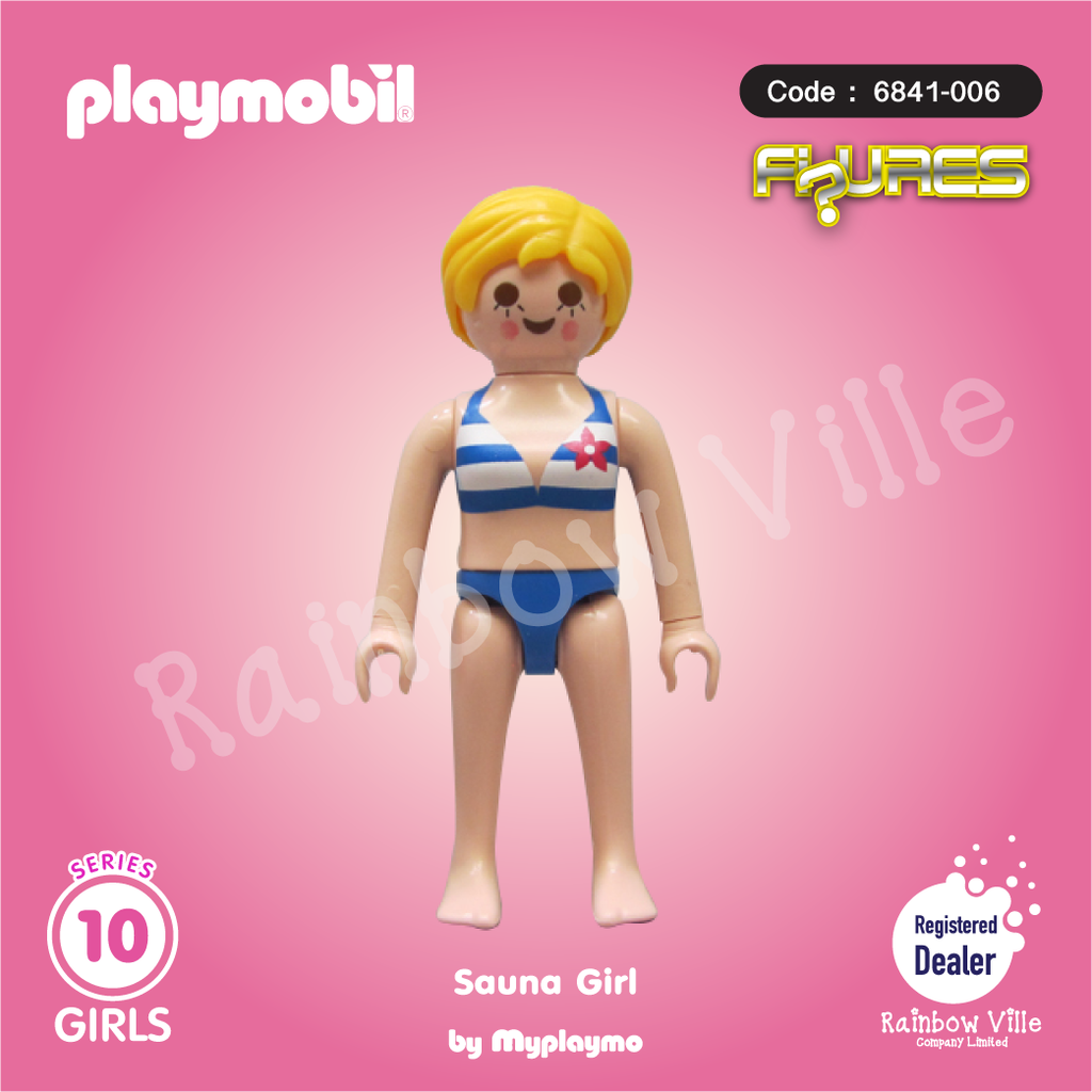 6841-006 Figures Series 10-Sauna Girl