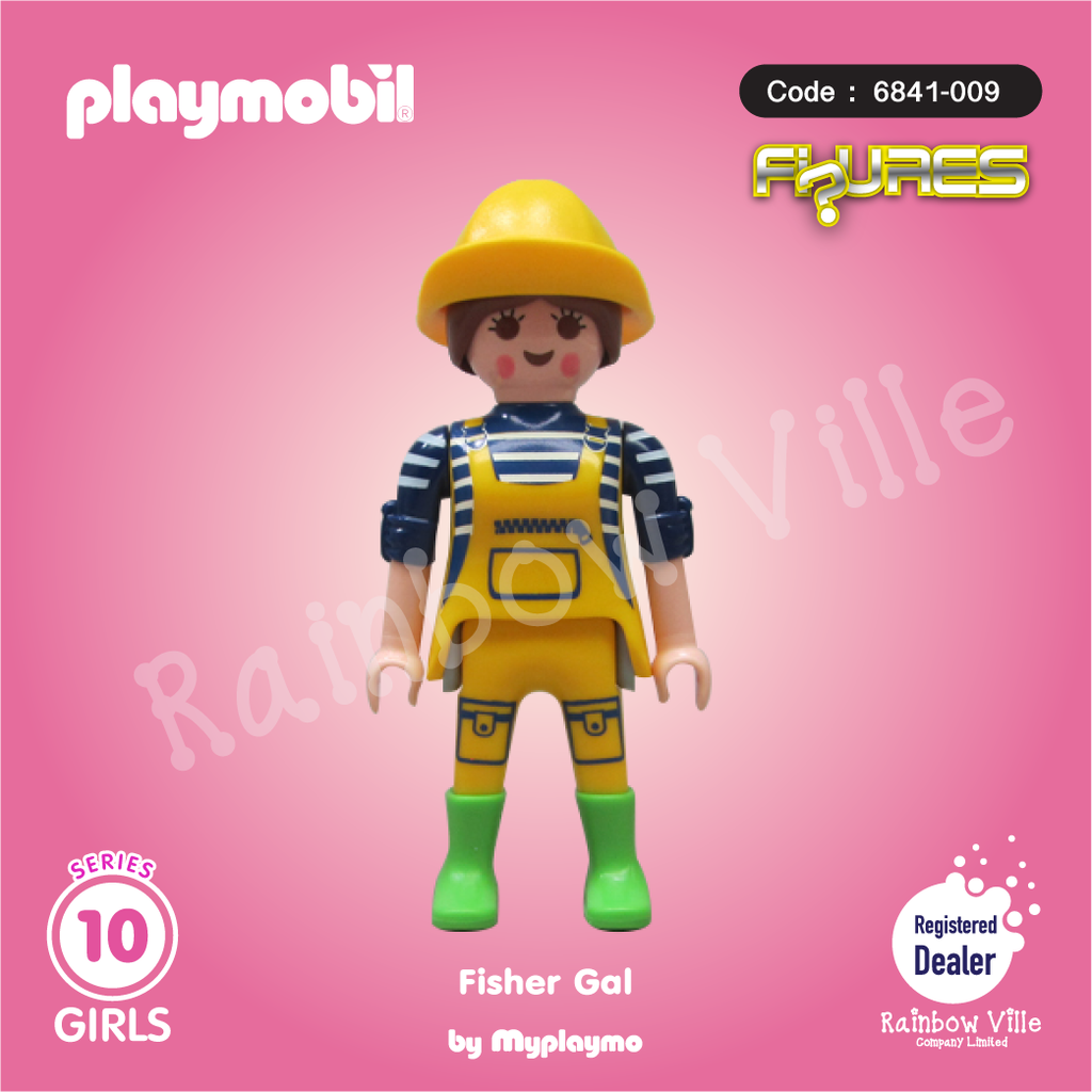6841-009 Figures Series 10-Fisher Girl