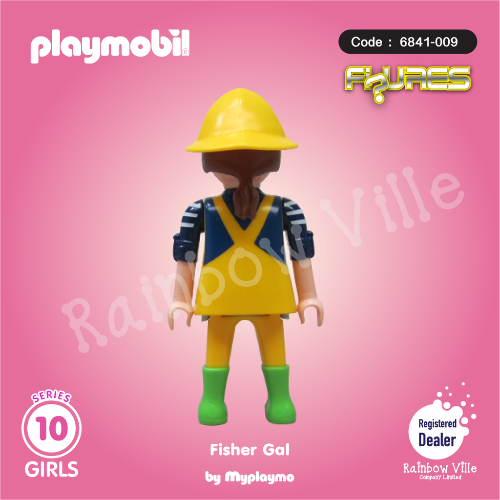 6841-009 Figures Series 10-Fisher Girl