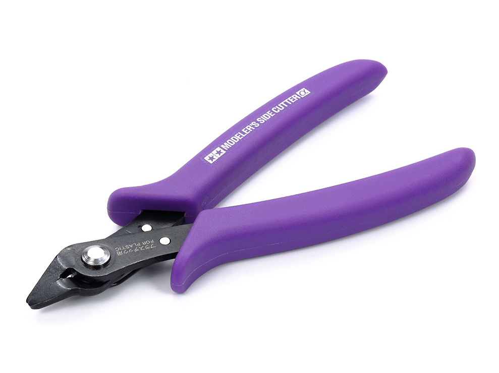 Tamiya's Tools-Modeler's Side Cutter (Purple) #69923