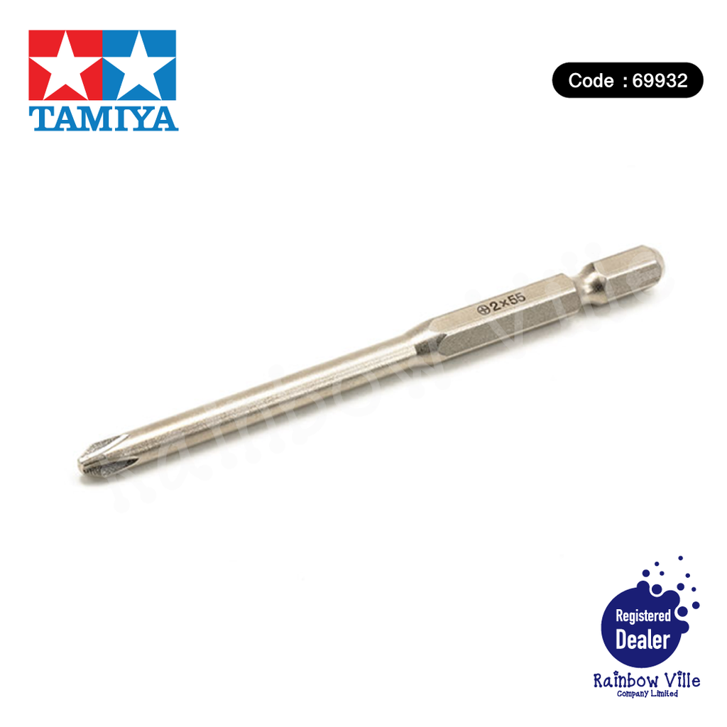 69932-Tamiya's Tools-Phillips screwdriver bit L (short)