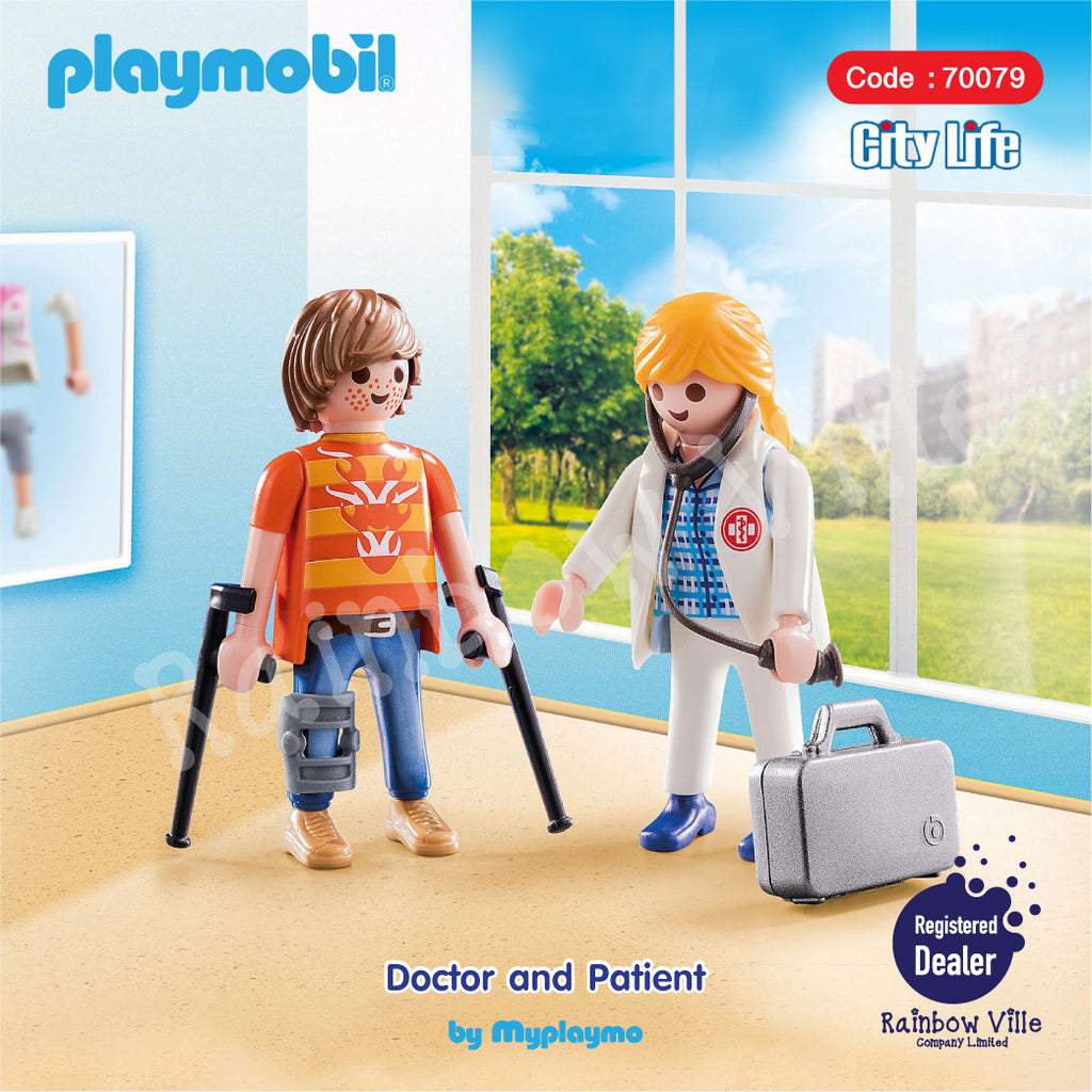 70079-City Life-Doctor and Patient