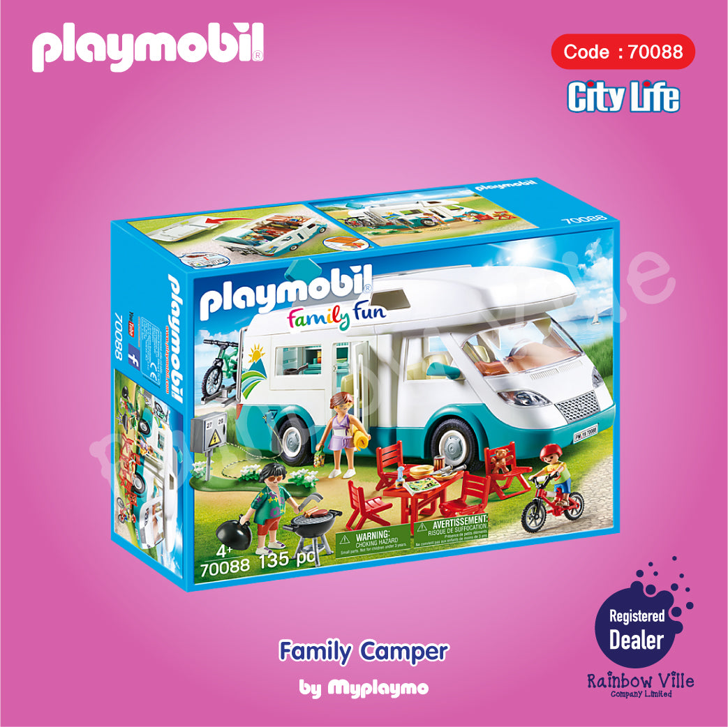 Famille et camping-car - 70088