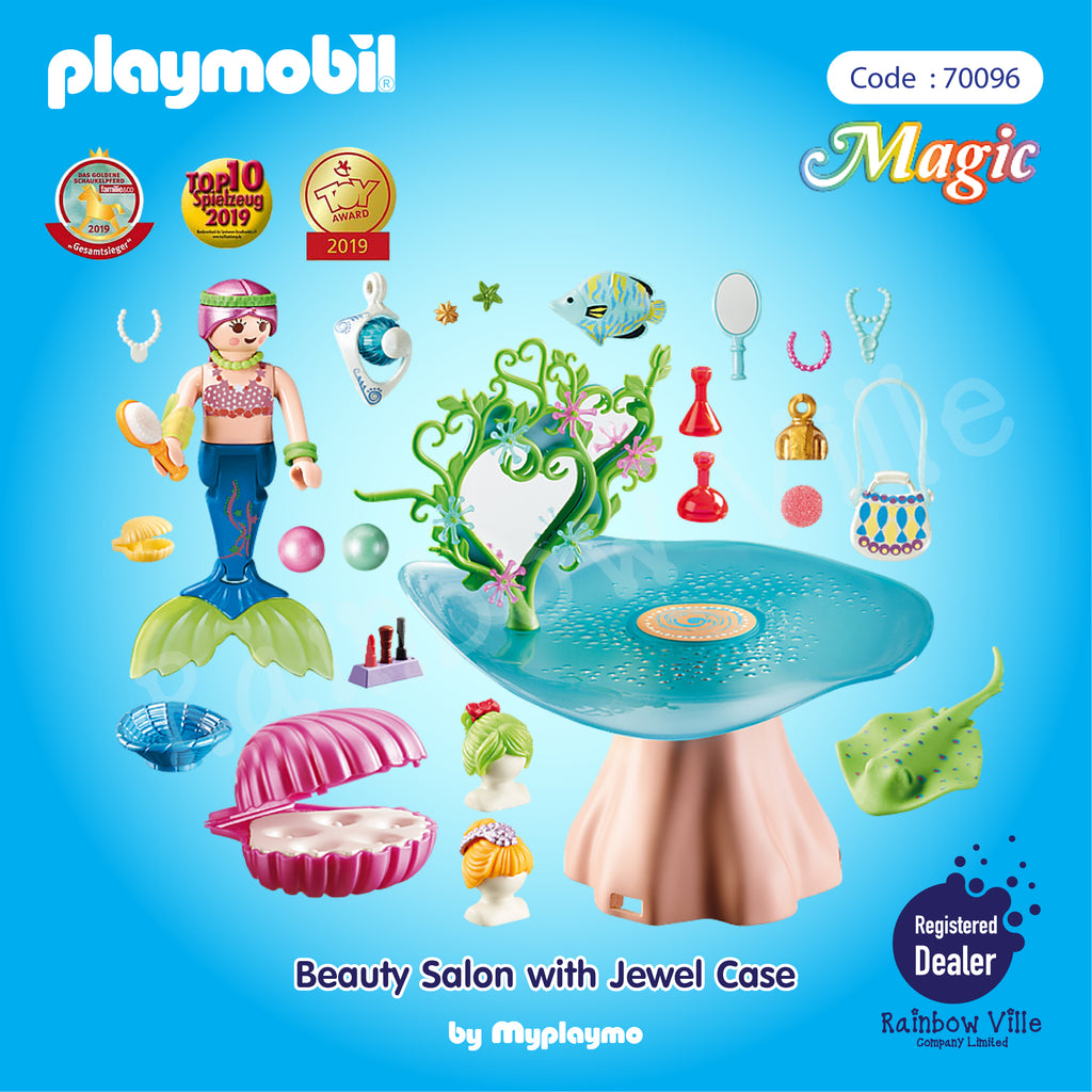 70096-Mermaid-Beauty Salon with Jewel Case (Exclusive)
