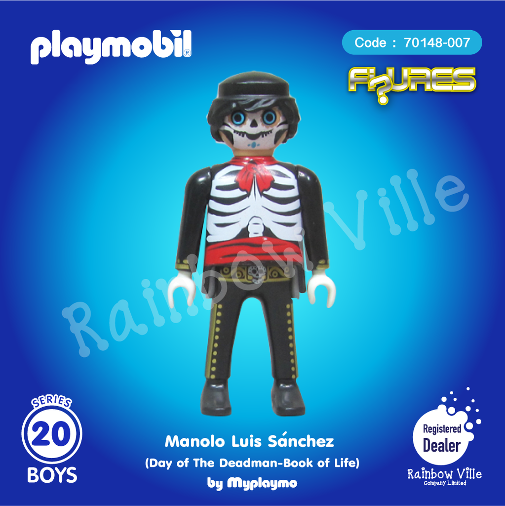 70148-007 Figures Series 20-Boys-Manolo Luis Sánchez (Day of The Deadman-Book of Life)