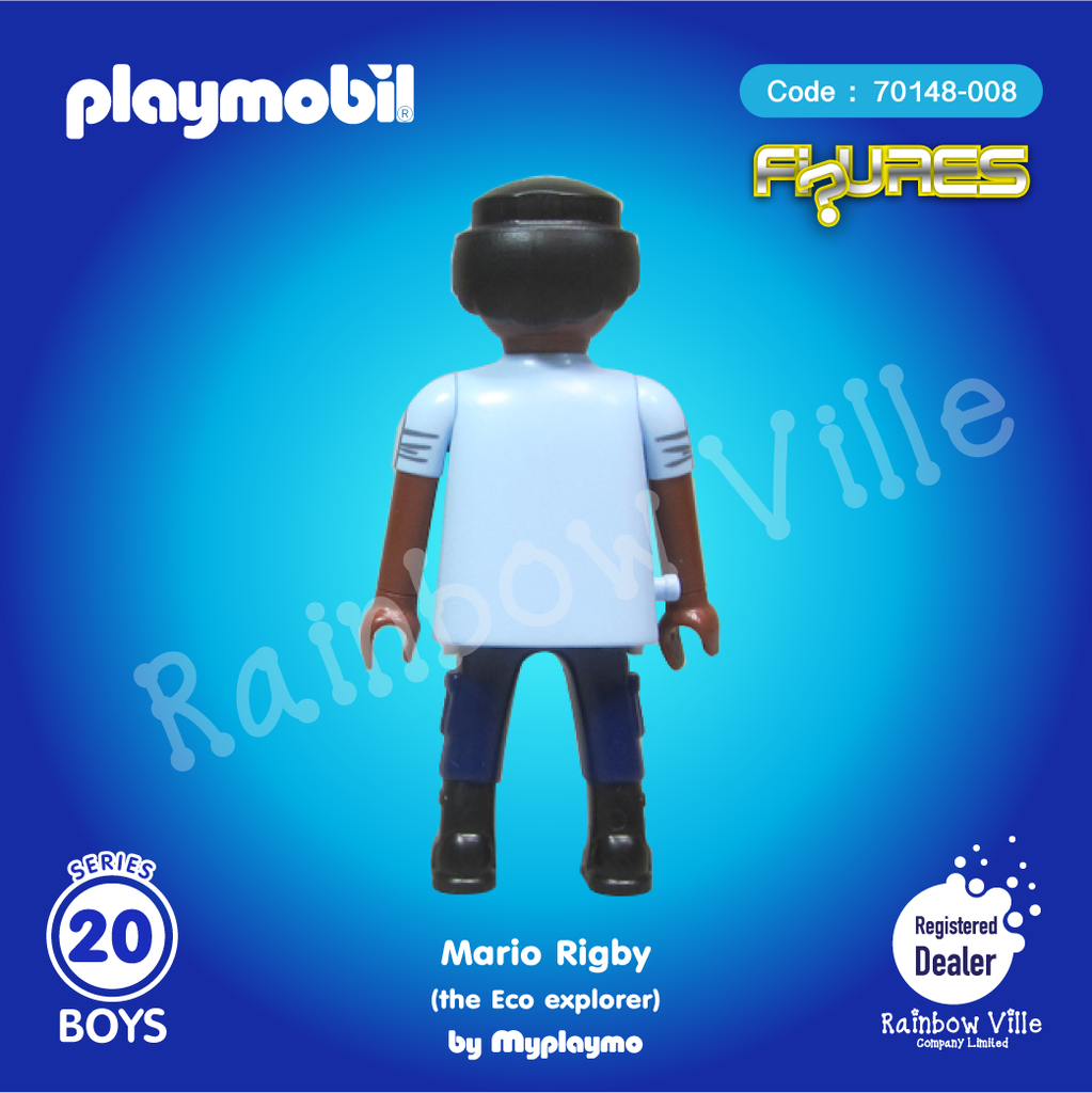 70148-008 Figures Series 20-Boys-Mario Rigby (the Eco explorer)