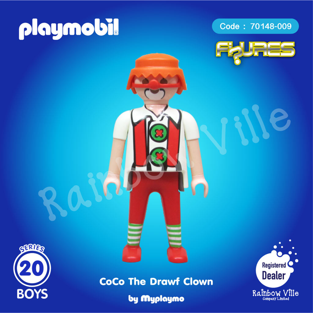 70148-009 Figures Series 20-Boys-CoCo The Drawf Clown